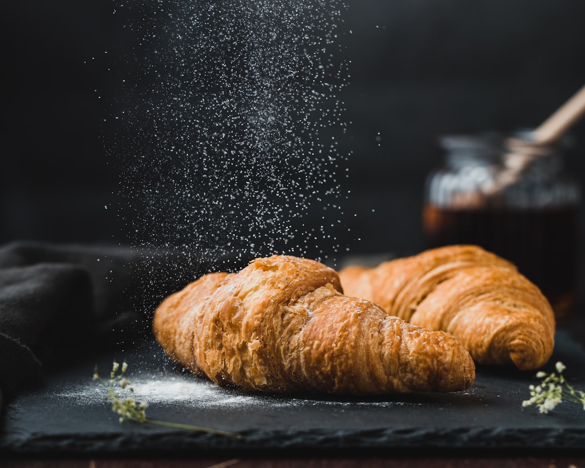 Croissants du salon de thé